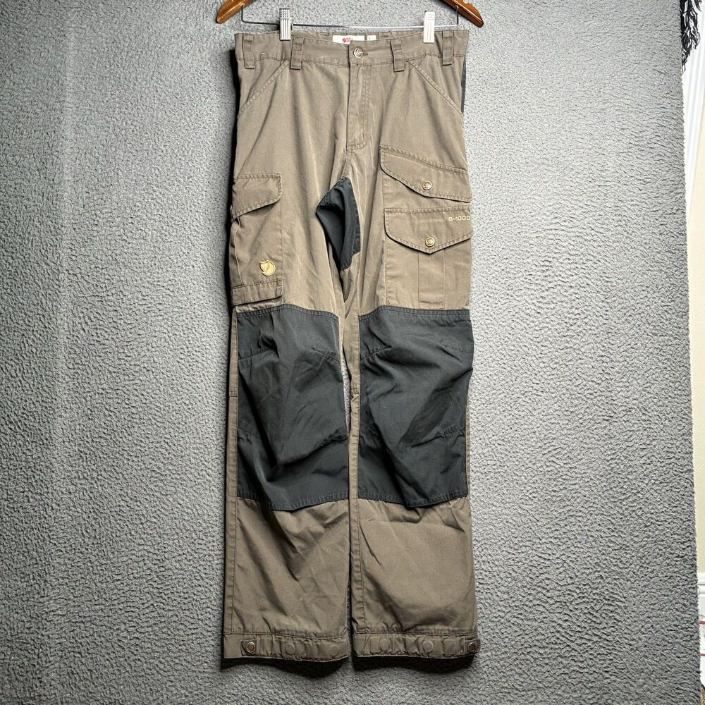 Fjallraven Men’s Vidda Pro Cargo Pants G1000 Regular Fit Mid Waist Size 29